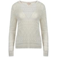 plum tree bridget white jumper