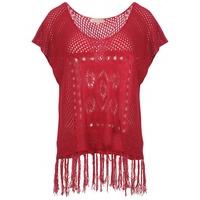 Plum Tree Khan pink knitted vest