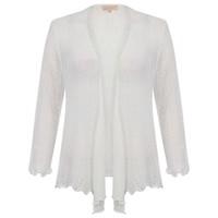 plum tree white cardigan