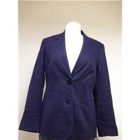 Planet Blue Linen Jacket Planet - Blue - Jacket