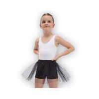 plume practise tutu with shorts