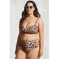 plus size leopard bikini bottoms