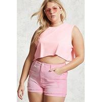 plus size tie dye shorts