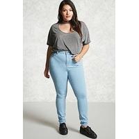 Plus Size Mid-Rise Skinny Jeans