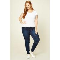 Plus Size Moto Skinny Jeans