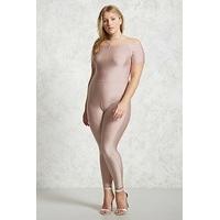 Plus Size Sheeny Jumpsuit