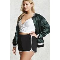 plus size pocket dolphin shorts