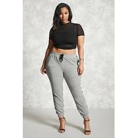 Plus Size Marled Joggers