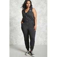 Plus Size Patch Jumpsuit