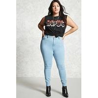 plus size high rise jeans