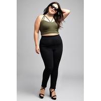 Plus Size Moto Leggings