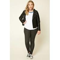 Plus Size Fleece-Lined Leggings