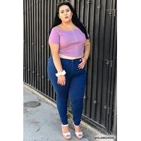 Plus Size High-Rise Jeggings