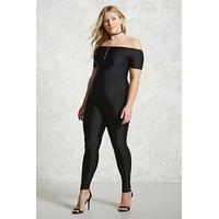 Plus Size Sheeny Jumpsuit