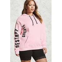 Plus Size Graphic Hoodie