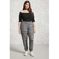 Plus Size Marled Joggers