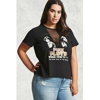 Plus Size Pink Floyd Band Tee
