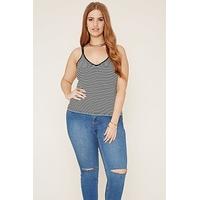 plus size stripe cami