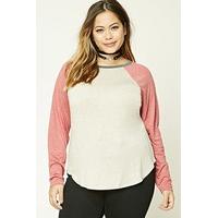 Plus Size Baseball Tee