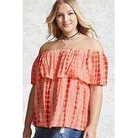 Plus Size Tie-Dye Top
