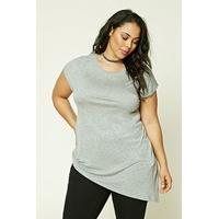 Plus Size Asymmetrical Tee