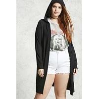 plus size longline cardigan