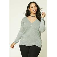 plus size wool blend jumper