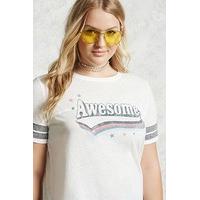 plus size awesome tee