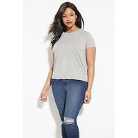 Plus Size Heathered Tee