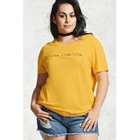 Plus Size Cha Cha Graphic Tee