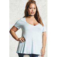 Plus Size Scoop Neck Tee