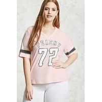 plus size peachy 72 graphic tee