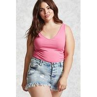 Plus Size V-Neck Tank Top