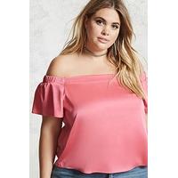 Plus Size Off-the-Shoulder Top