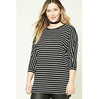 Plus Size Stripe Tunic