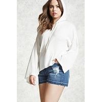 Plus Size Satin Bell Hoodie