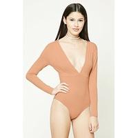 Plunging Surplice Bodysuit