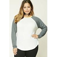 plus size baseball tee