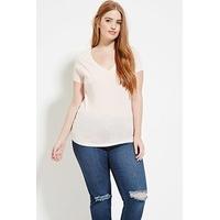 Plus Size V-Neck Tee