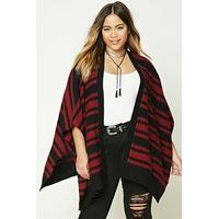 Plus Size Stripe Shawl