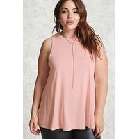 plus size flared hem top