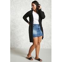 Plus Size Longline Cardigan