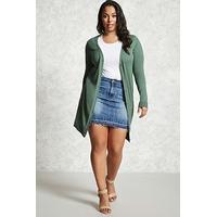 Plus Size Longline Cardigan