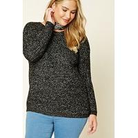 Plus Size Cutout-Back Sweater