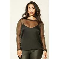 Plus Size Cami Twofer