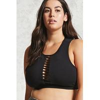 Plus Size Caged Bralette