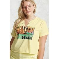 Plus Size Malibu Cropped Tee