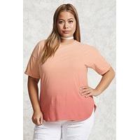 Plus Size Dip-Dye Tee