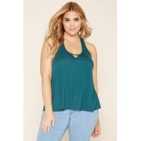 Plus Size Y-Back Top