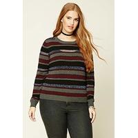 Plus Size Stripe Jumper